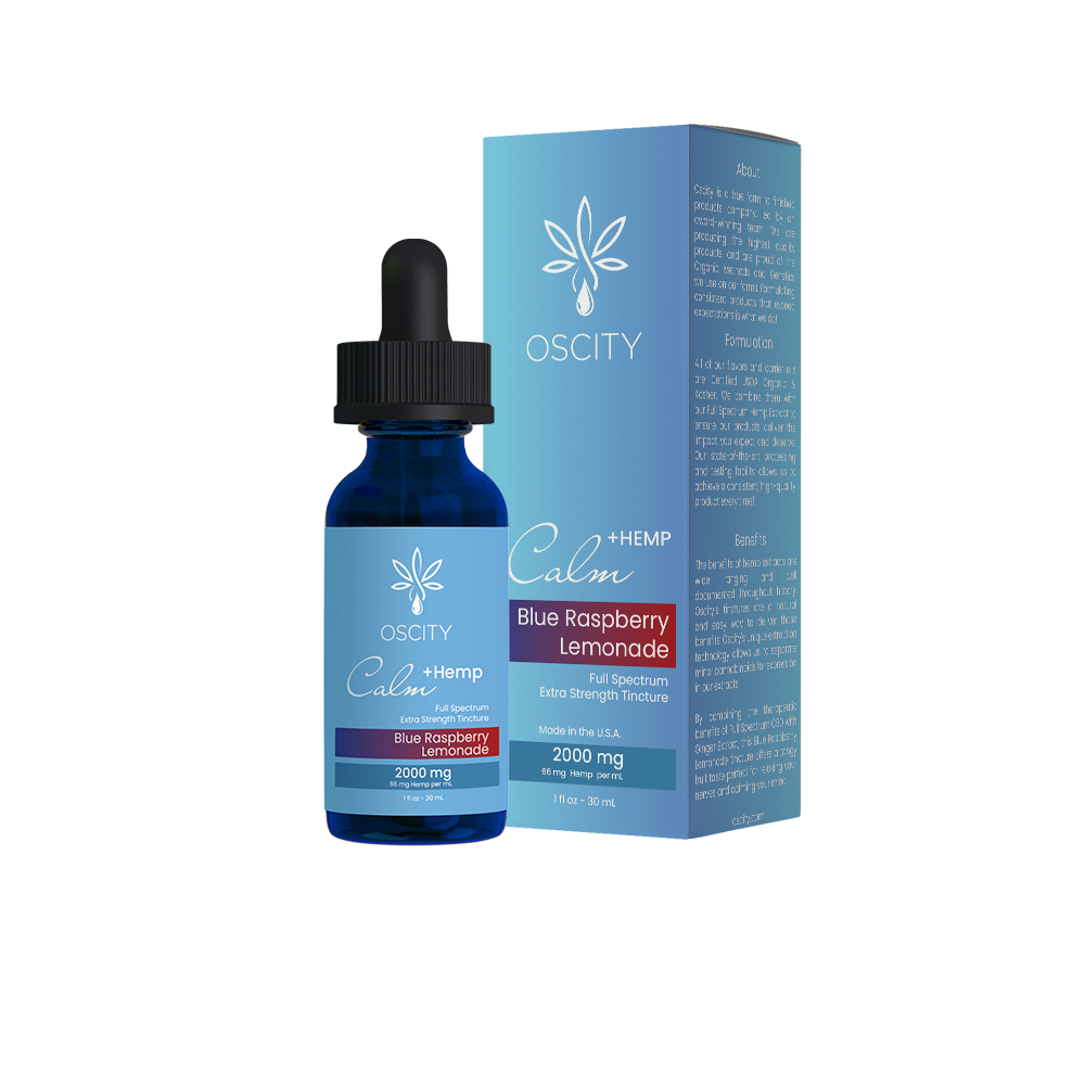 Blue Raspberry Lemonade Hemp Oil