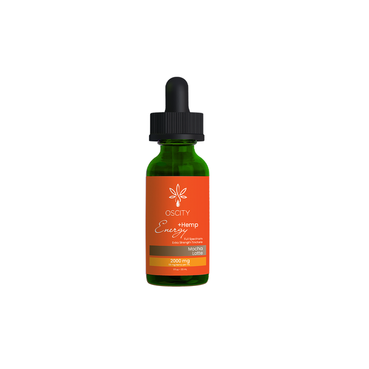 Mocha Latte Energy Hemp Oil