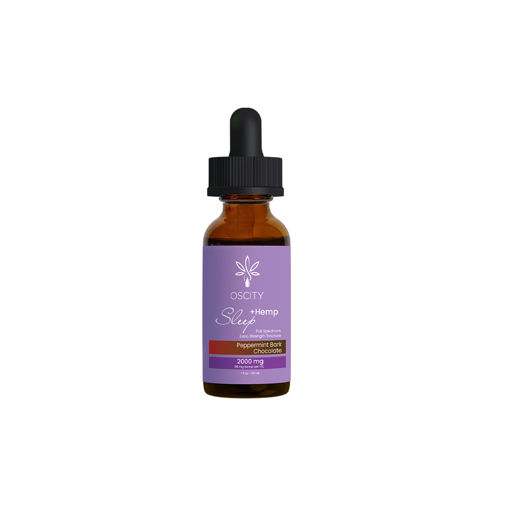 Peppermint Bark Chocolate Sleep Hemp Oil