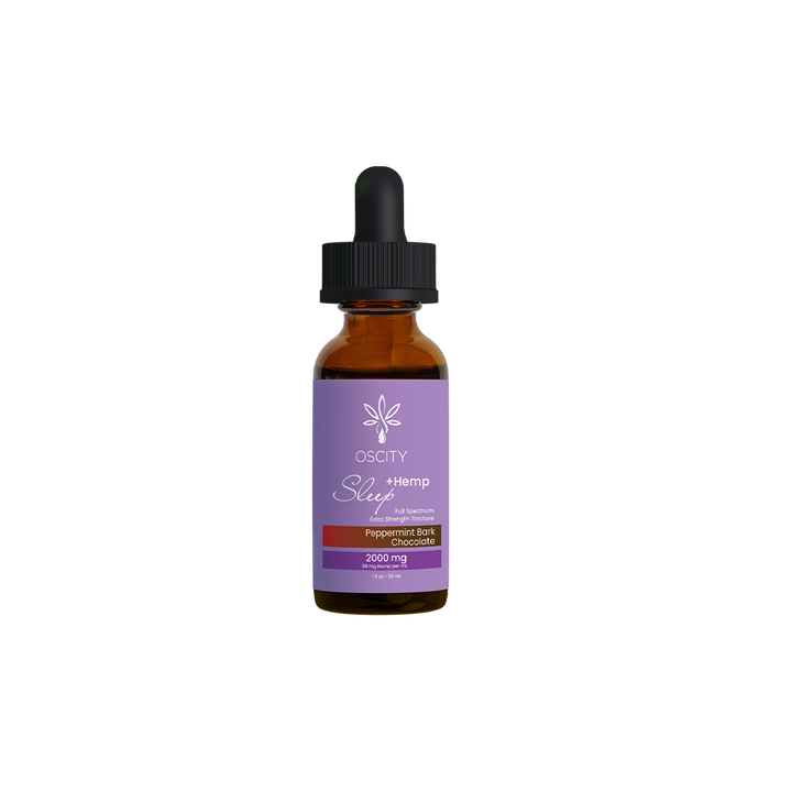 Peppermint Bark Chocolate Sleep Hemp Oil